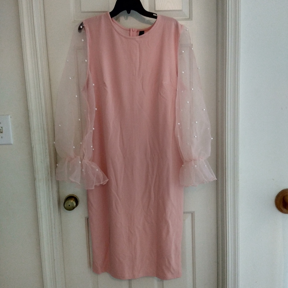 Blush Pink SheIn Dress